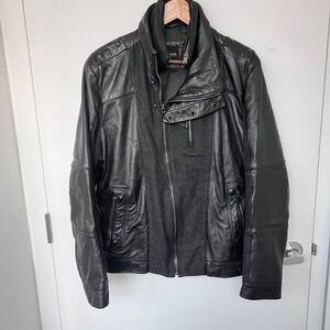 Hugo Boss Black Leather Jacket
